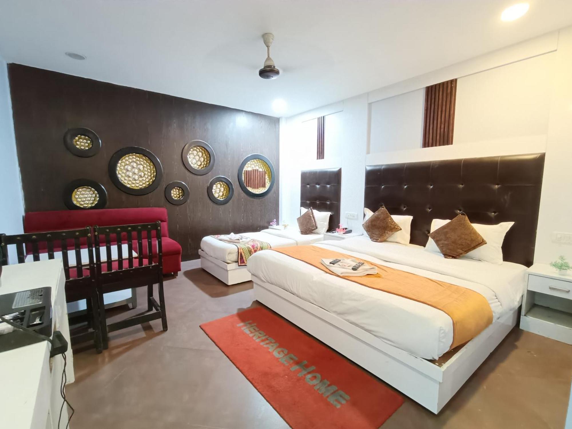 Hotel Heritage Home Walking 1 Minuit From R K Ashram Metro Station Yeni Delhi Dış mekan fotoğraf